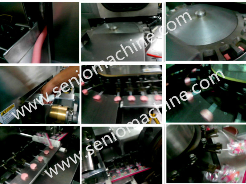 2014 Newest Irregular Shape lollipop Forming and Four-side Sealing Machinery