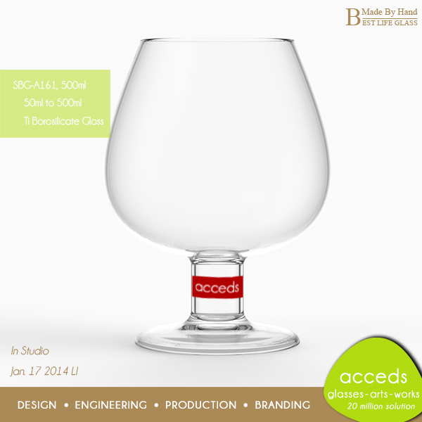 Borosilicate Hand Blown Red Wine Glasses