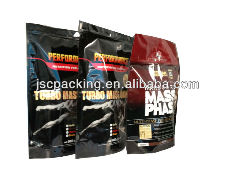 custom high quality good printing stand up zipper tea bag