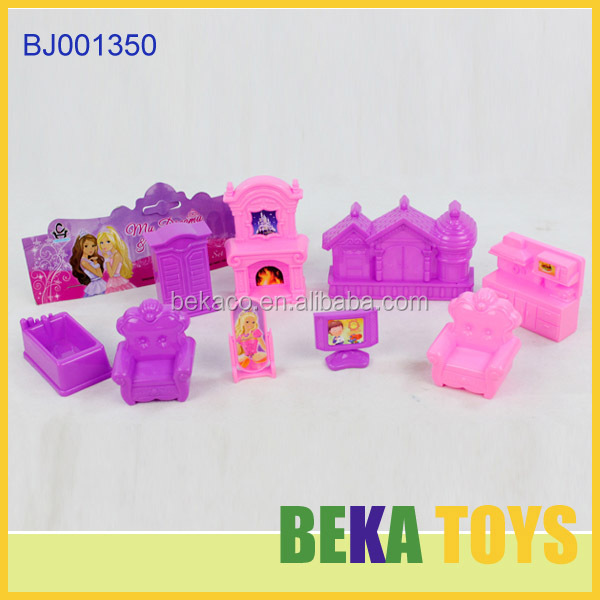 非常に人気の子供のおもちゃ安い女の赤ちゃんのおもちゃミニセットの寝室のプラスチック家具のおもちゃ問屋・仕入れ・卸・卸売り