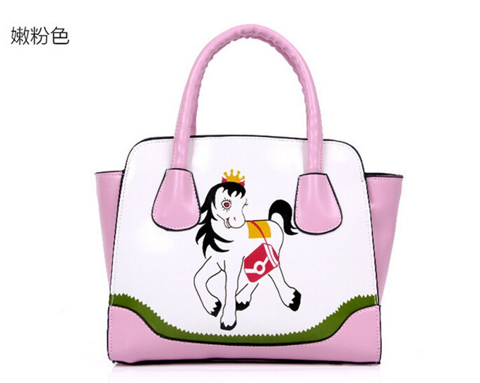 Free Shipping Korea Style Shoulder Bag Horse Handbag Fashion