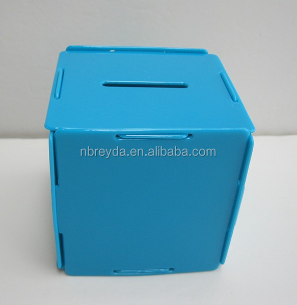 Square Shape Clear Plastic Money Box Plastic Moneybox Buy Square