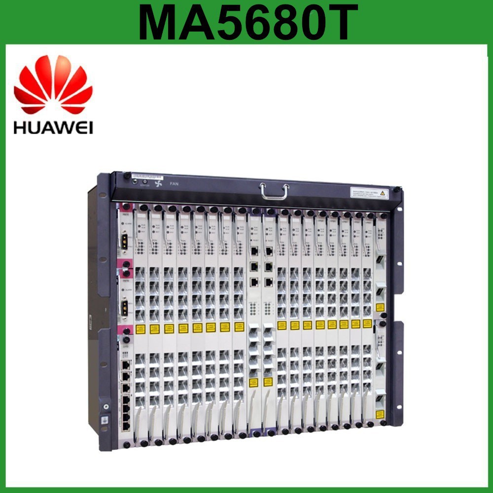 huawei gpon olt optical line terminal ma5680t with gpbd/gpfd