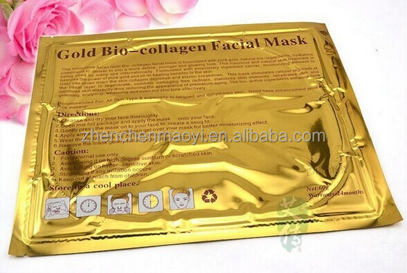 最高の販売!! スキンケアアンチ24k金gollagenしわ老化マスクゴールドクリスタルフェイシャルマスク 問屋・仕入れ・卸・卸売り