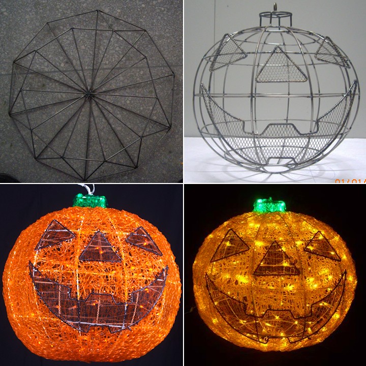 人気の卸売3dアクリルpumkins用ハロウィン装飾仕入れ・メーカー・工場