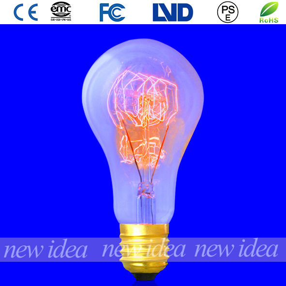 アンティーク中国の製造元エジソン電球、 透明なガラスの電球a2125w/40w/60w卸売仕入れ・メーカー・工場