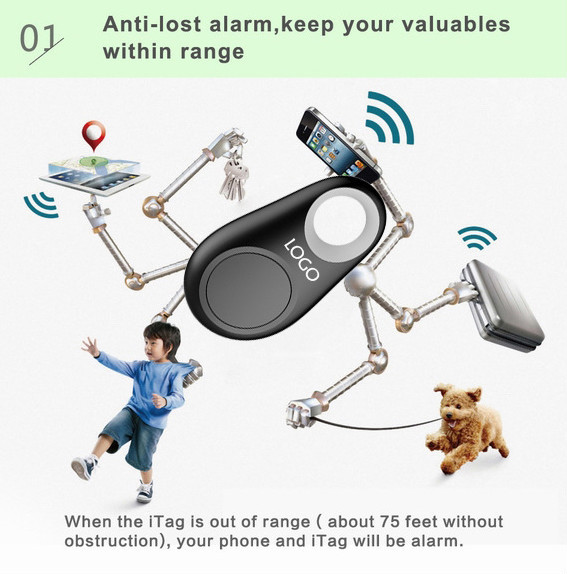 AWM157 Hottest Christmas Gift selfie Anti Lost Alarm bluetooth mo<em></em>nopod remote shutter bluetooth anti-lost alarm