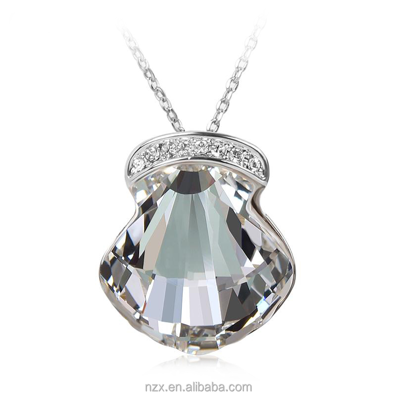 OUXI fashion jewelry wholesale Austria crystal shell zinc alloy plated OUXI fashion jewelry wholesale Austria crystal shell zinc alloy plated