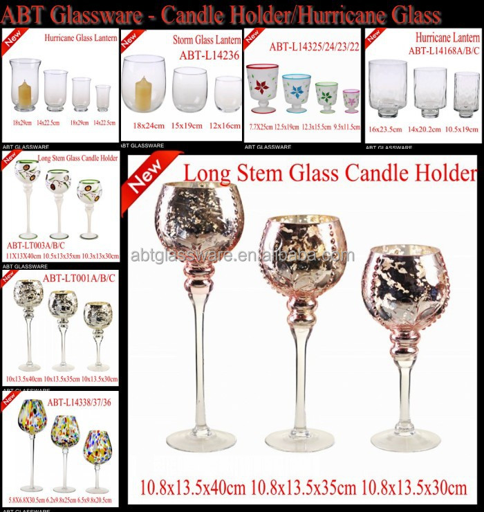 Unique design hand blow red wine glassware
