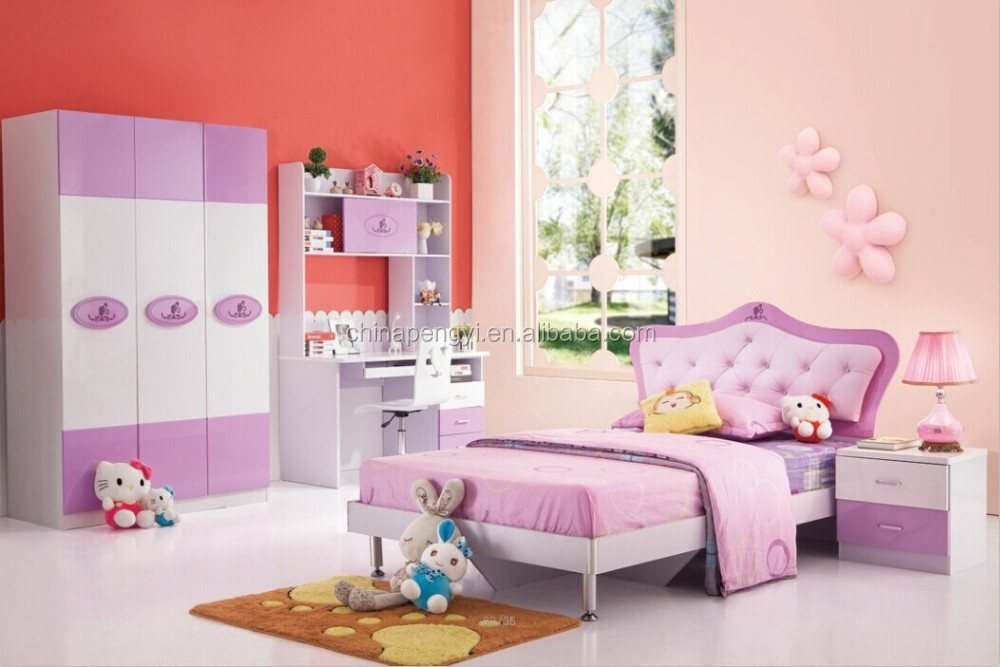 Modern Girls Bedroom Set Pink Princess Bed Py 6118 Buy Princess Bedroom Furniture Set Modern Wholesale Beds China Bedroom Sets Girls Bedroom Set