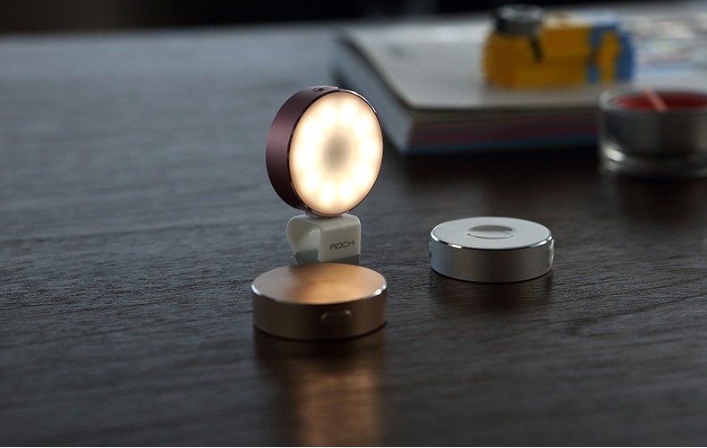 岩omi電話光新しい ファッション ポケット ラウンド 0.7 ワット led selfie ライト用スマート電話内蔵10 ピース leds MT-5345仕入れ・メーカー・工場