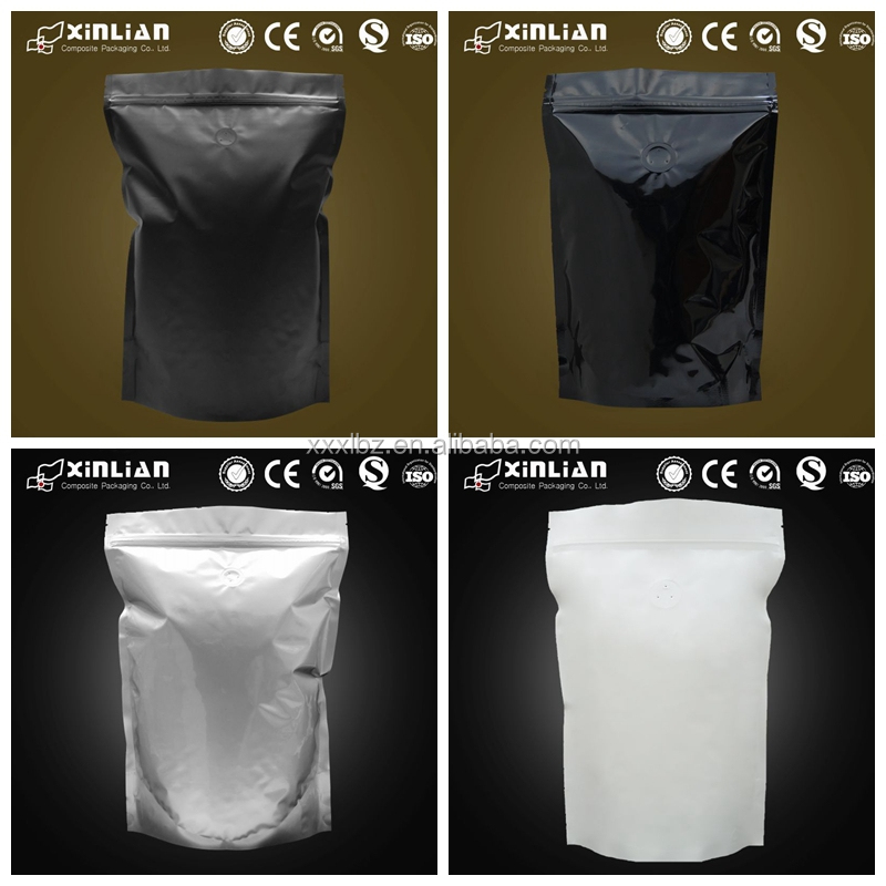 コーヒーの包装袋バルブ付/aluminium箔マットブラック包装袋/サイドガセットコーヒーバッグ仕入れ・メーカー・工場