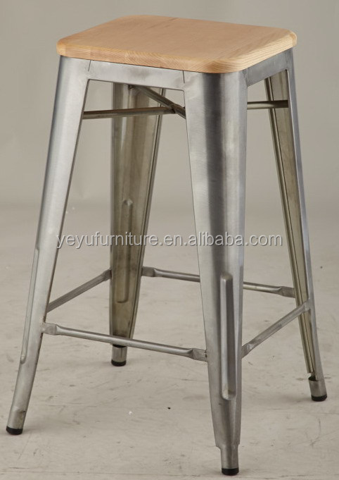 金属製のスツール木製の座席仕入れ・メーカー・工場
