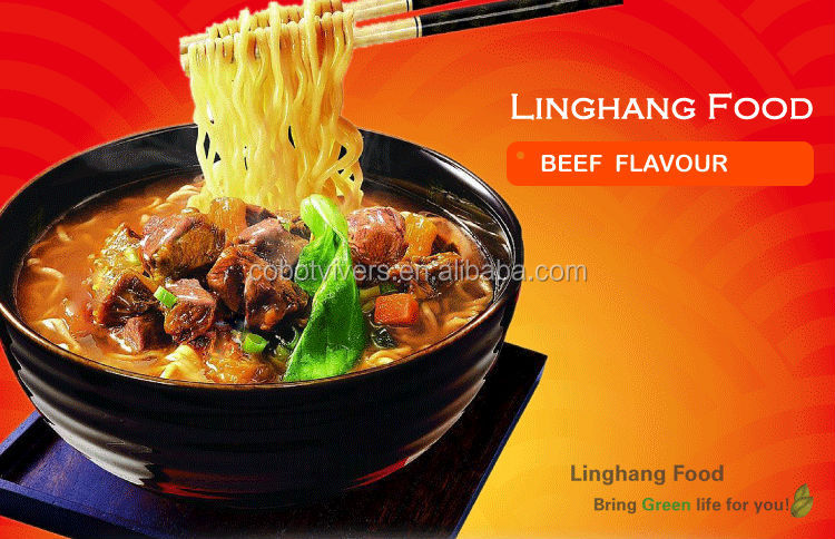 Fast fried instant noodle fast to cook