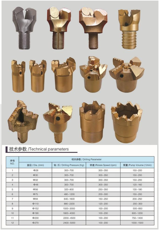 1304 Pcd Inserts/ Pdc/pdc Cutters For Coal Mining Geology Exploring Pdc