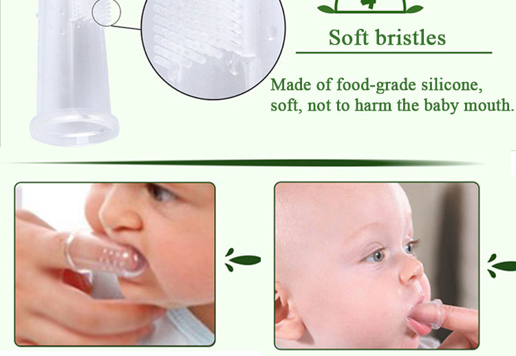 創造的な赤ん坊の製品fdaシリコンベビー歯ブラシの指歯ブラシ 問屋・仕入れ・卸・卸売り