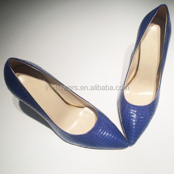 ハイエンド品質レザー靴oem odmパイソン革高級女性の高heeshoes仕入れ・メーカー・工場