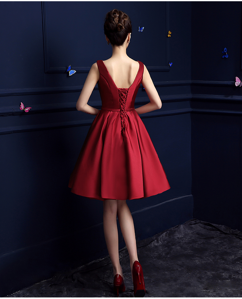エレガントなデザインステインdh5010ふっくらしたスカートと花嫁介添人ドレス仕入れ・メーカー・工場