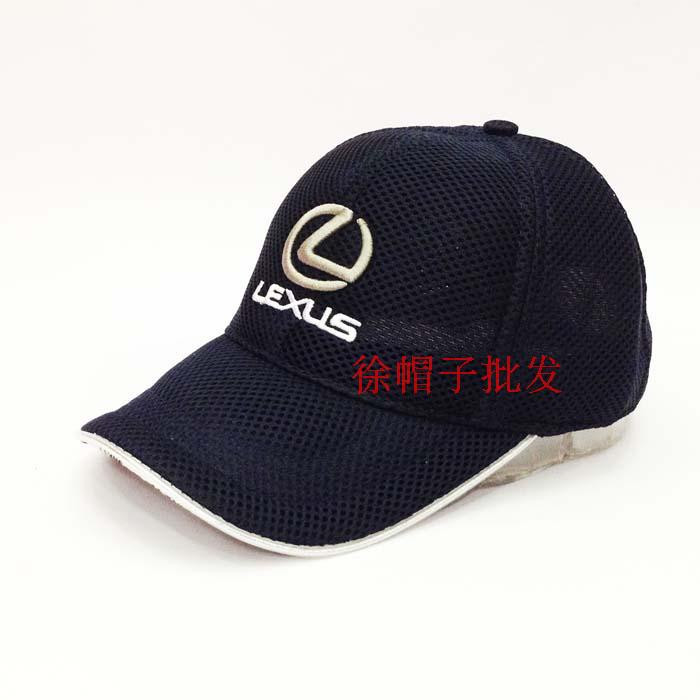 Wholesale baseball hat with inwrought Lexus Car Logo picture sunbonnet for F1 motor racing with air hole sport peaked cap (6)