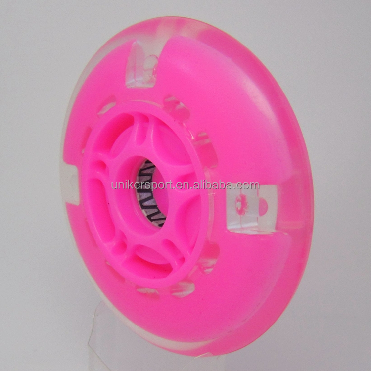100mm*24mm、 ビッグハブ、 点滅主導puの車輪、 プロのインラインスケートの車輪問屋・仕入れ・卸・卸売り