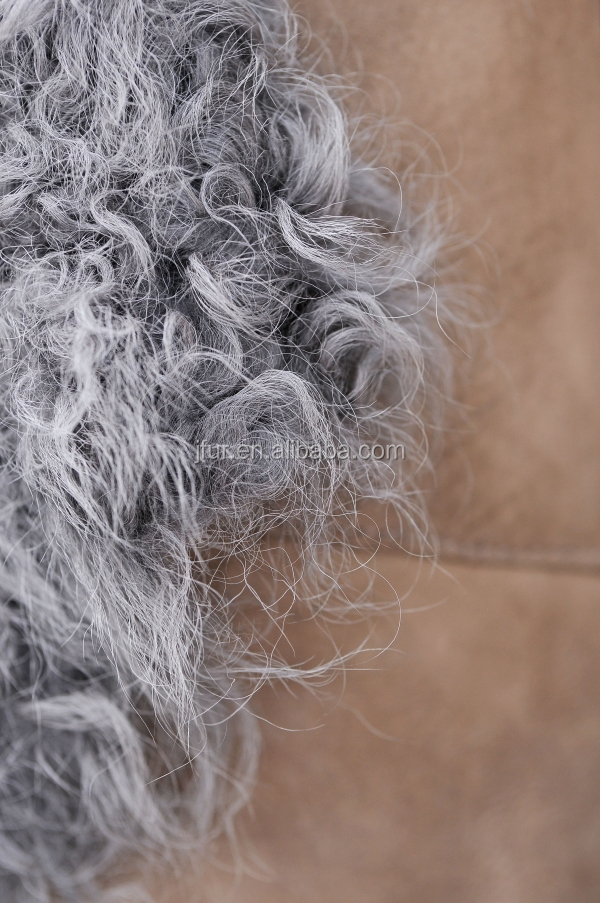 豪華なイタリアメリノムートンベストダブルフェースラムの毛皮自然の毛皮のチョッキ仕入れ・メーカー・工場