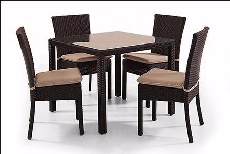 TX-R24商業レストランテーブル椅子蜂蜜籐ダイニングパティオ家具仕入れ・メーカー・工場