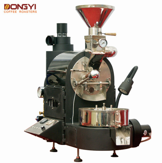中国河南製造1キログラムlpg/ガス/電動卓上コーヒー焙煎機/1キログラムコーヒー/ココアロースター機仕入れ・メーカー・工場