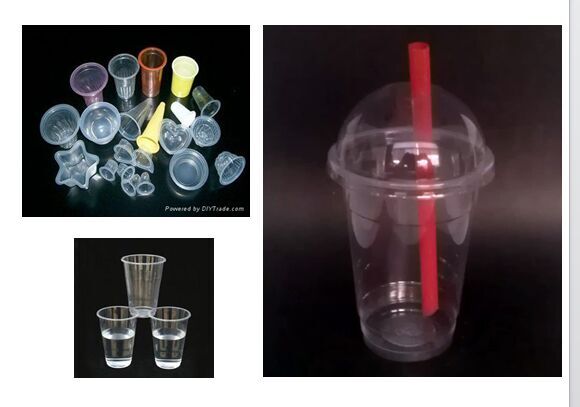使い捨てプラスチック熱成形機プラスチックカップ製造機仕入れ・メーカー・工場