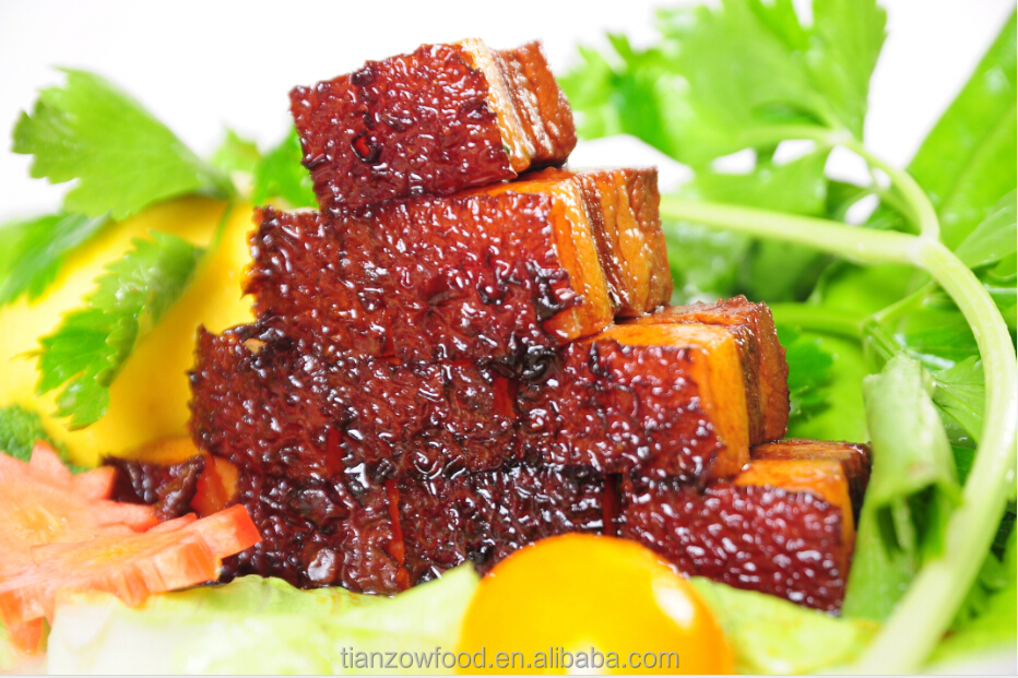 256g Canned Stewed Pork Meat in Round Tin