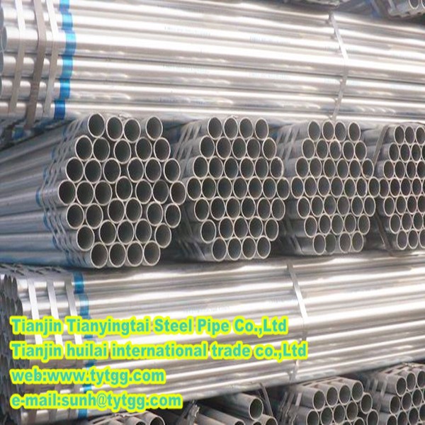 High quality!!TYT005ERW galvanized /hot diped steel pipe!!