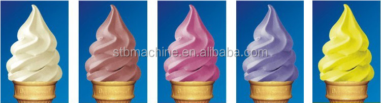 Hot selling italian soft ice-cream with protein mix powder