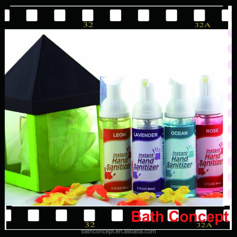 disinfectant liquid hand sanitizer spray