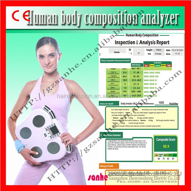 Body composition analyzer scale