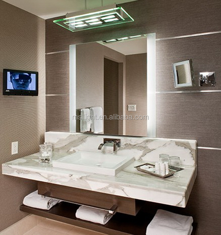 専門メーカー信頼性の高い品質革新的なオークのバスルームの鏡仕入れ・メーカー・工場