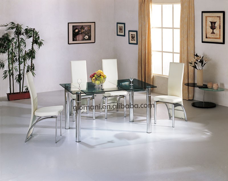 現代のディナー家具購入家具から中国高級断面ダイニングテーブルと椅子仕入れ・メーカー・工場