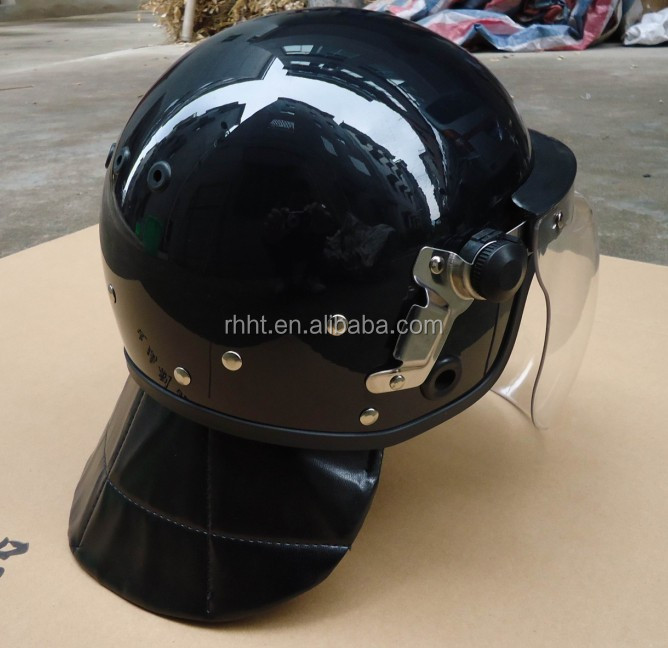 熱い販売の暴動鎮圧用ヘルメット、 警察セキュリティヘルメットメーカー、 反暴動警察pcシールド問屋・仕入れ・卸・卸売り