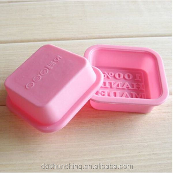 square shape silicone baking cake mould for cake decorating