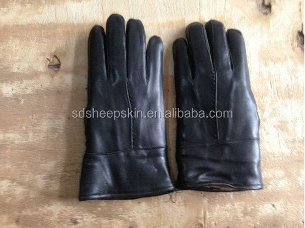 トップグレード- 最善販売の黒のスエード羊皮手袋仕入れ・メーカー・工場