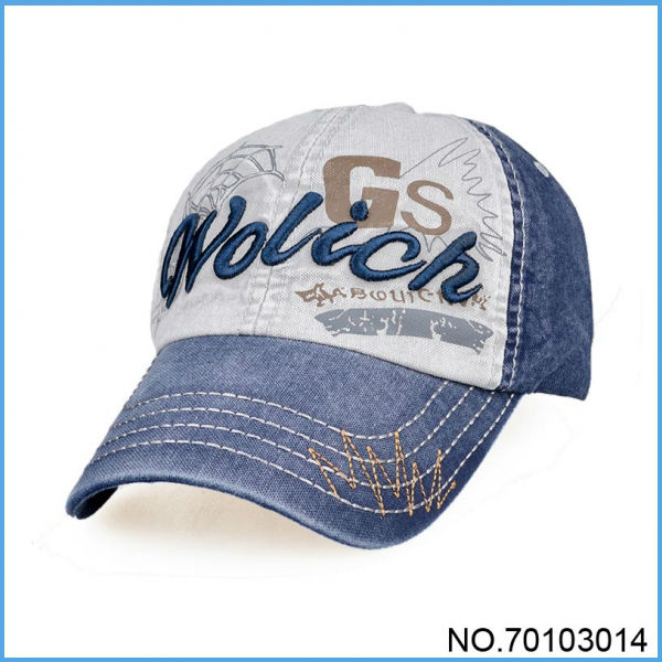 綿100％サンプル無料野球帽ロゴの刺繍が付い仕入れ・メーカー・工場