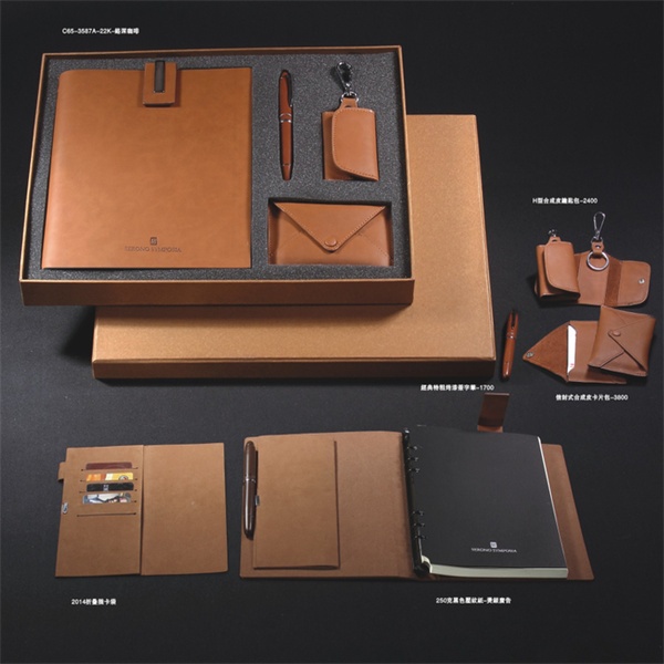 2016 promotional high quality agenda pu notebook for gift