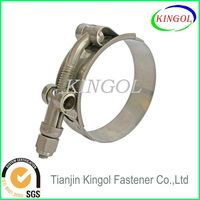 T bolt band clamp