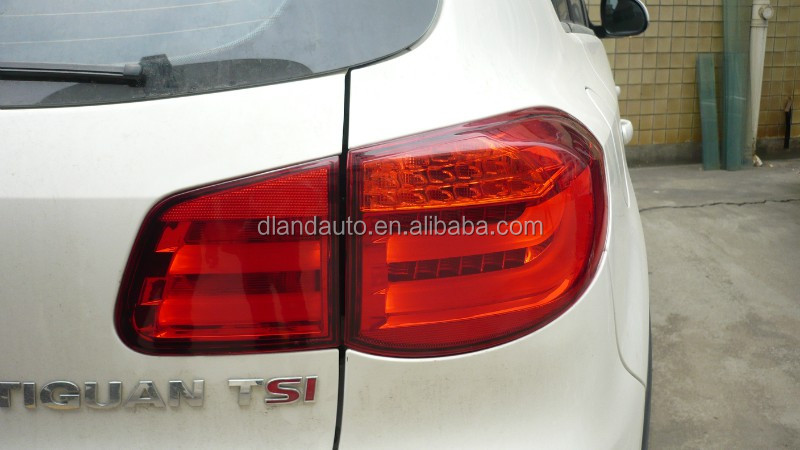 ティグアンdland2009- 2012年中国車のテールライトledバックリアランプアセンブリ、 led光源、 フォルクスワーゲン用問屋・仕入れ・卸・卸売り