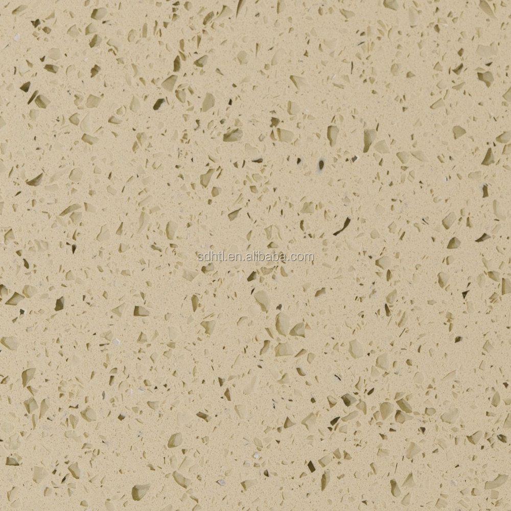 China NSF approved green quartz countertops manufacturers, artificial white mirror fleck quartz stone countertop for bathroom