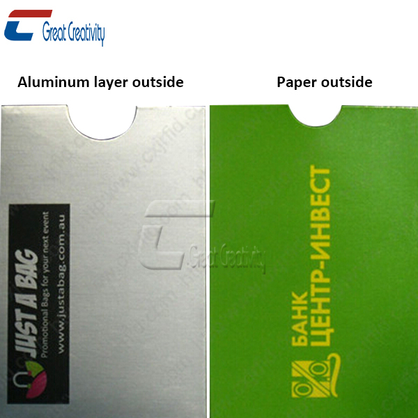 rfidブロッキング製品アルミアルミ箔でクレジットカードの場合仕入れ・メーカー・工場
