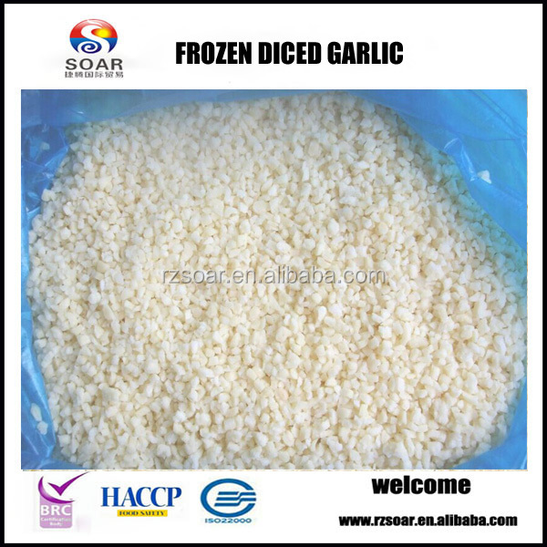 New crop frozen peeled garlic clove