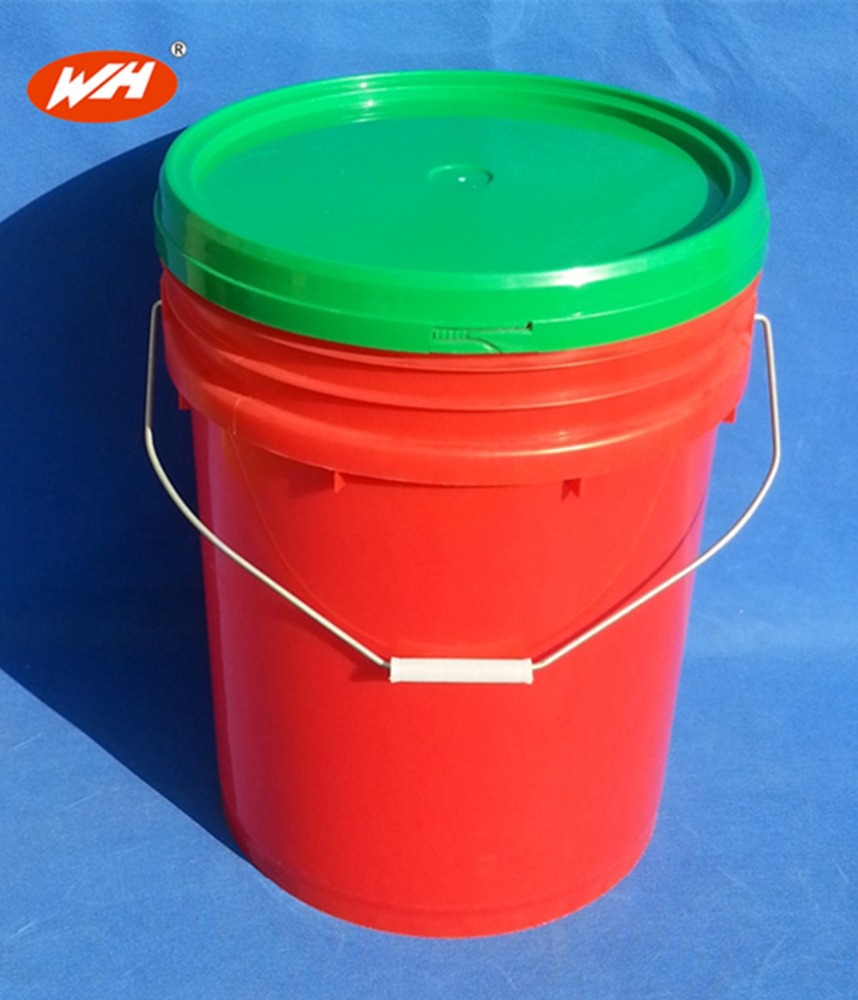 Custom Color Plastic Bucket 20litre,20litre Plastic Pail With Lid And Handle Buy Custom Color
