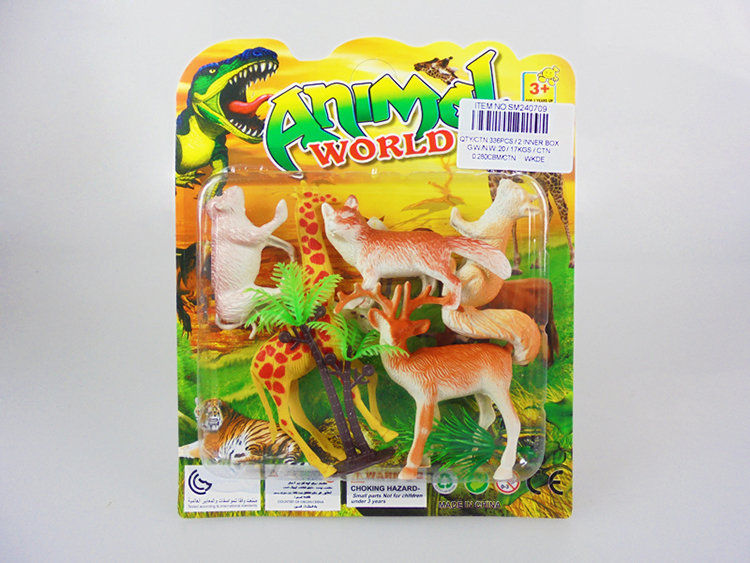 China factory toys small plastic farm animal toy for kids