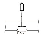 M3000 flat T-grid