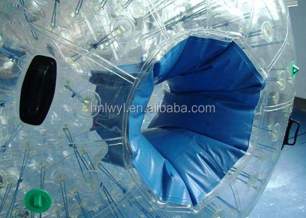 inflatable pvc or tpu sprot game bubble football soccer bumper ball for sale