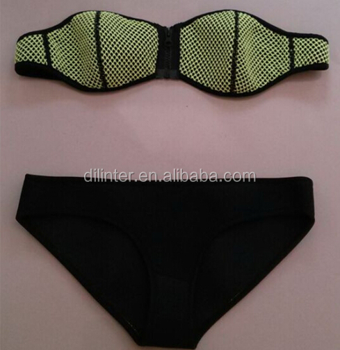 cross my heart open sexy hot micro neoprene bikinis 2015